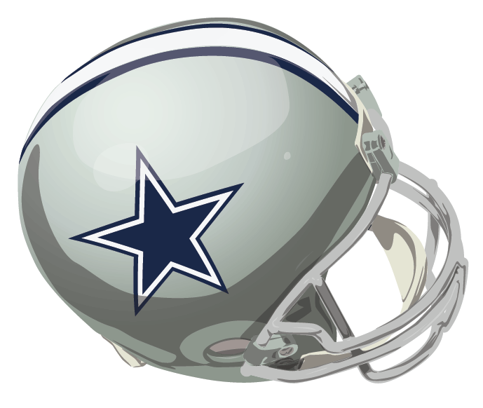 Dallas Cowboys 1967-1975 Helmet Logo cricut iron on